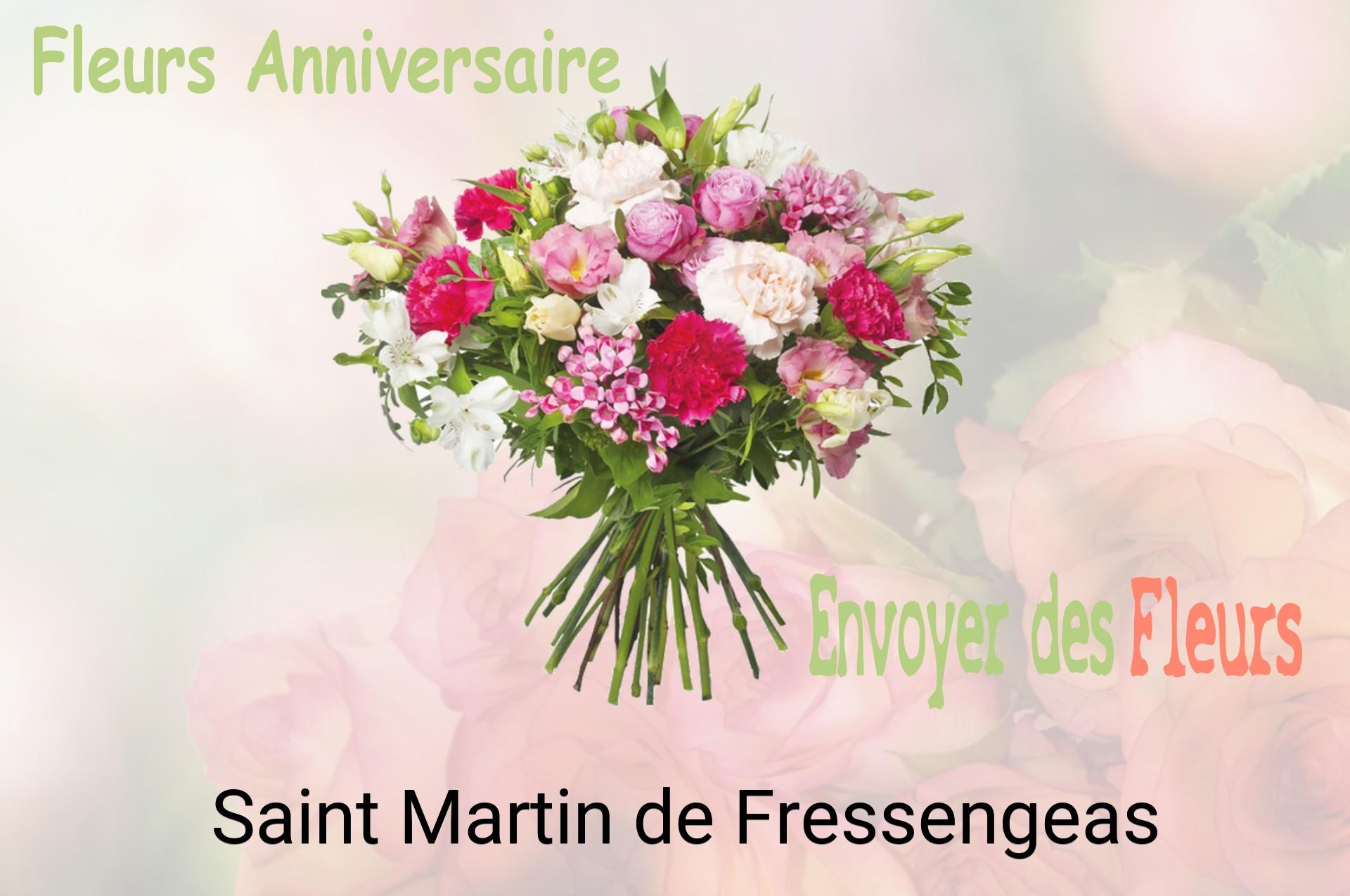 Bouquet de fleurs d’anniversaire livré à Saint-Martin-de-Fressengeas